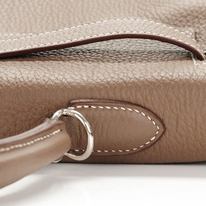 Hermes Taurillon Clemence Kelly Retourne 35 Etoupe 12 of 21