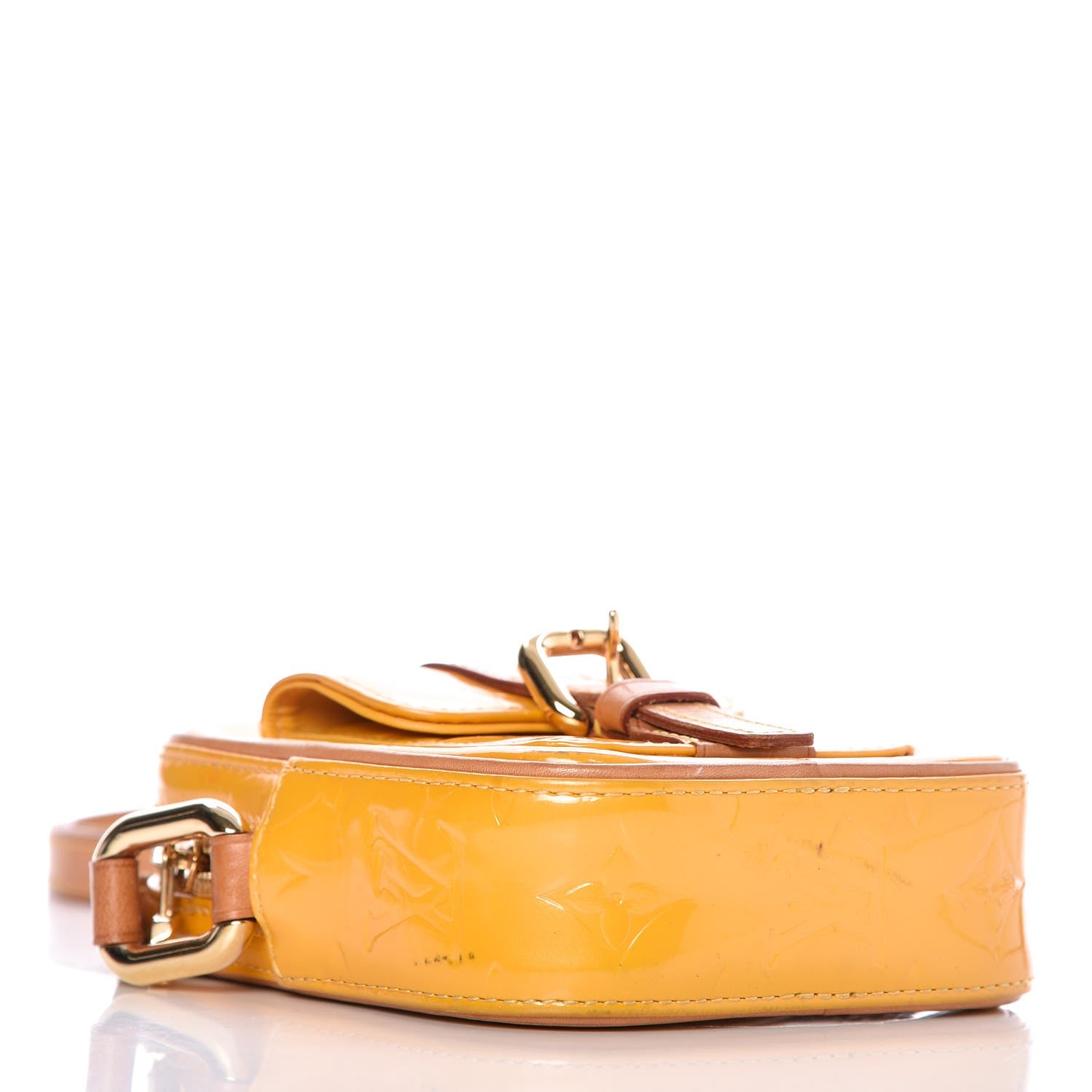Louis Vuitton Vernis Christie PM Jaune Passion 4 of 14