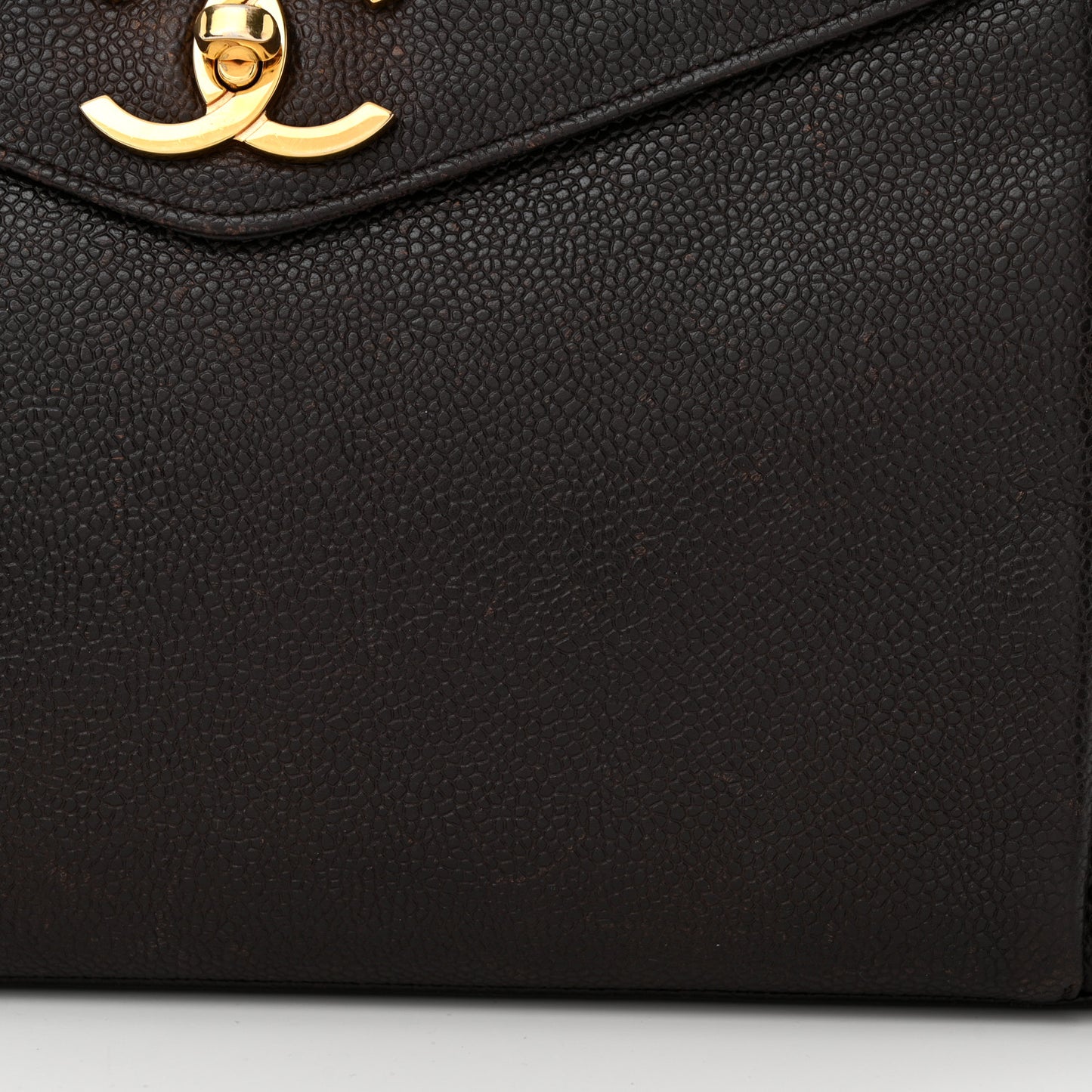 Caviar CC Shopper Tote Brown