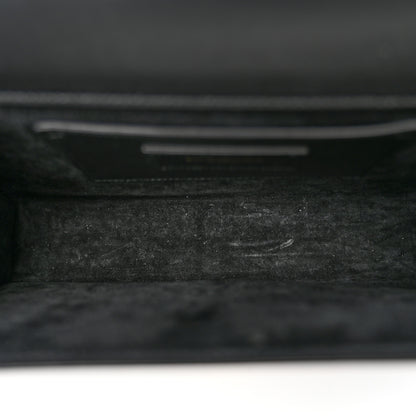Saint Laurent Smooth Calfskin Medium Classic Monogram Kate Tassel Satchel Black 5 of 10
