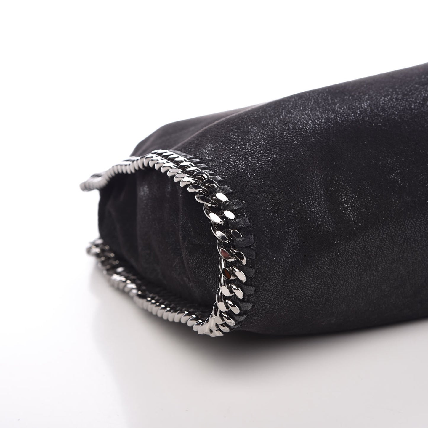 Shaggy Deer Small Falabella Tote Black