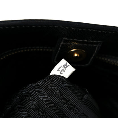 Prada Saffiano Lux Medium Tote Black 7 of 11