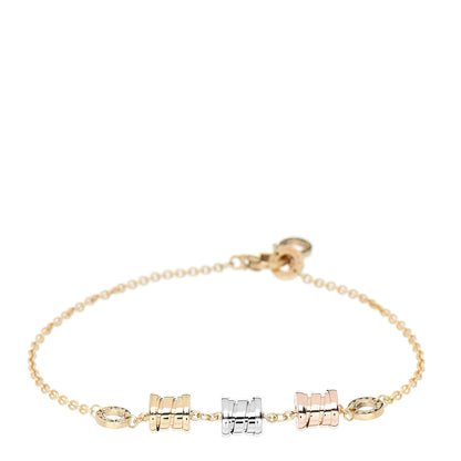 Bulgari 18K Yellow Rose White Gold B.Zero1 Bracelet 1 of 4