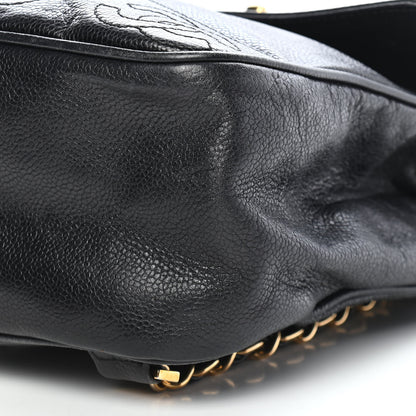 Chanel Caviar CC Backpack Black 9 of 10