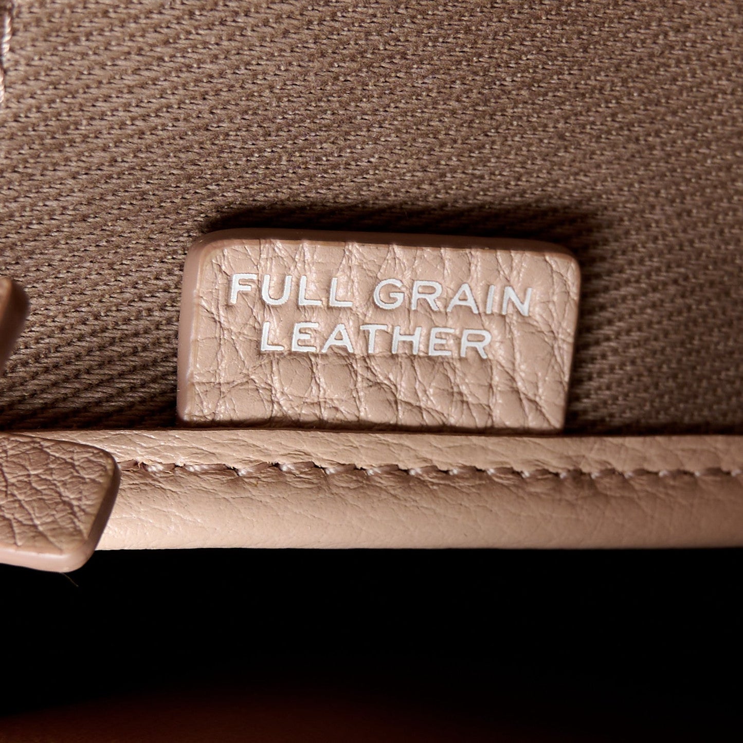 Grained Calfskin Medium The Tote Bag Rose Dust