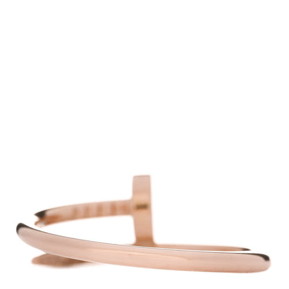 Cartier 18K Pink Gold Small Juste Un Clou Ring 55 7.25 3 of 5