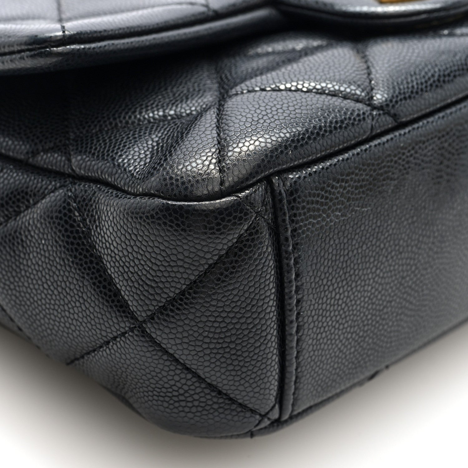 Chanel Caviar Quilted Small Twist Your Buttons Flap Black 9 of 10