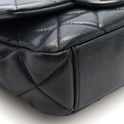 Chanel Caviar Quilted Small Twist Your Buttons Flap Black 9 of 10