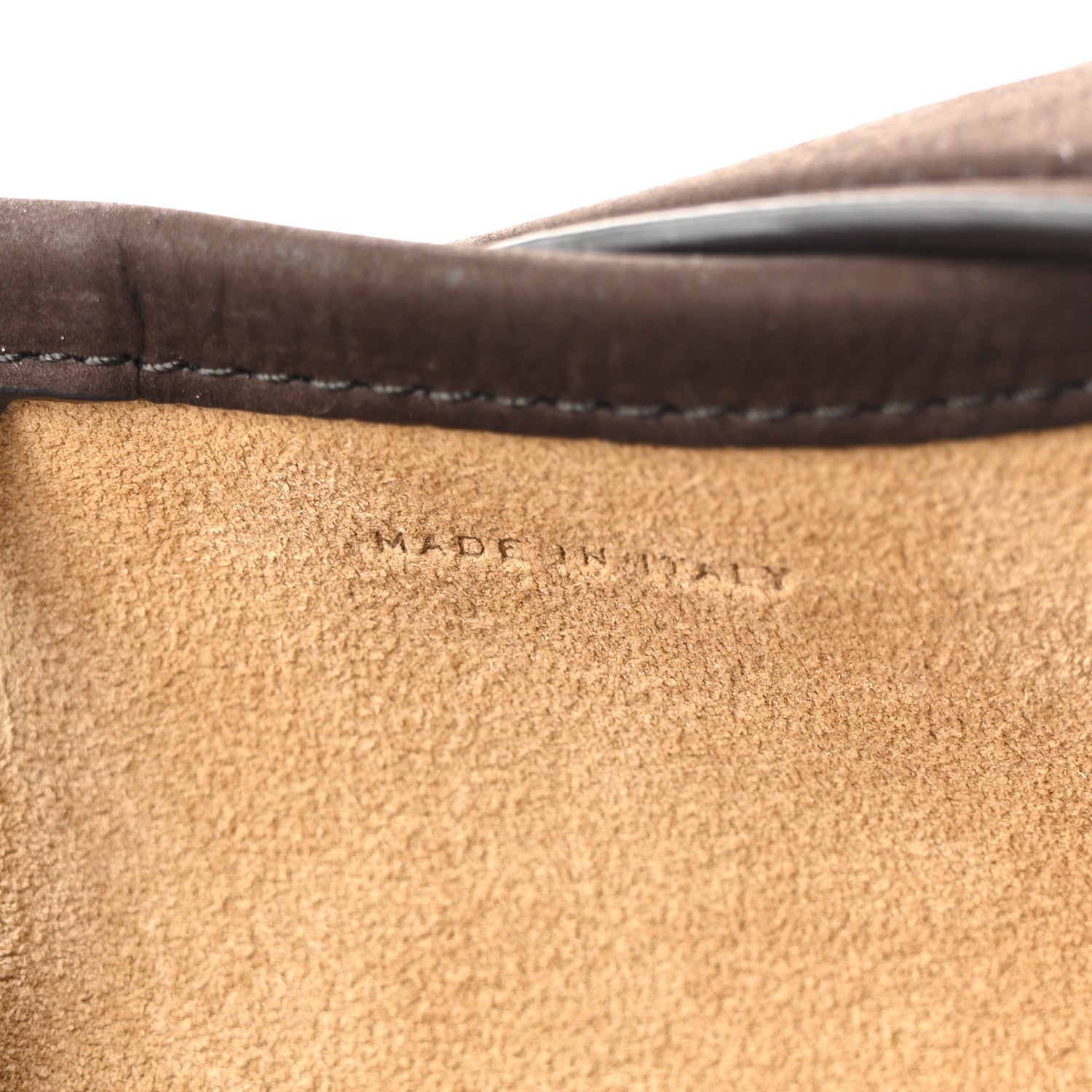 The Row Suede Calfskin Medium N/S Park Tote Wood Brown 7 of 14