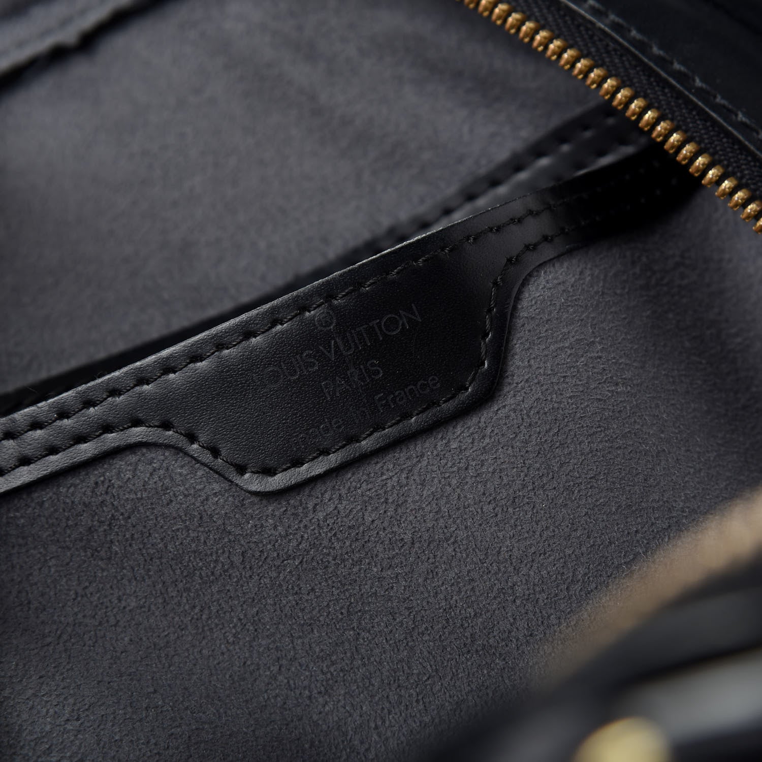 Louis Vuitton Epi Mabillon Backpack Black 7 of 7