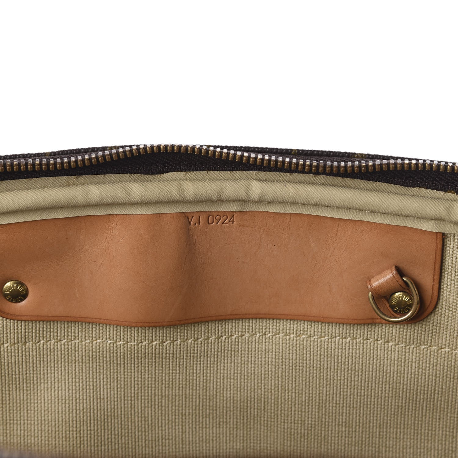 Louis Vuitton Monogram Alize 2 Compartment Luggage Travel Bag 7 of 9