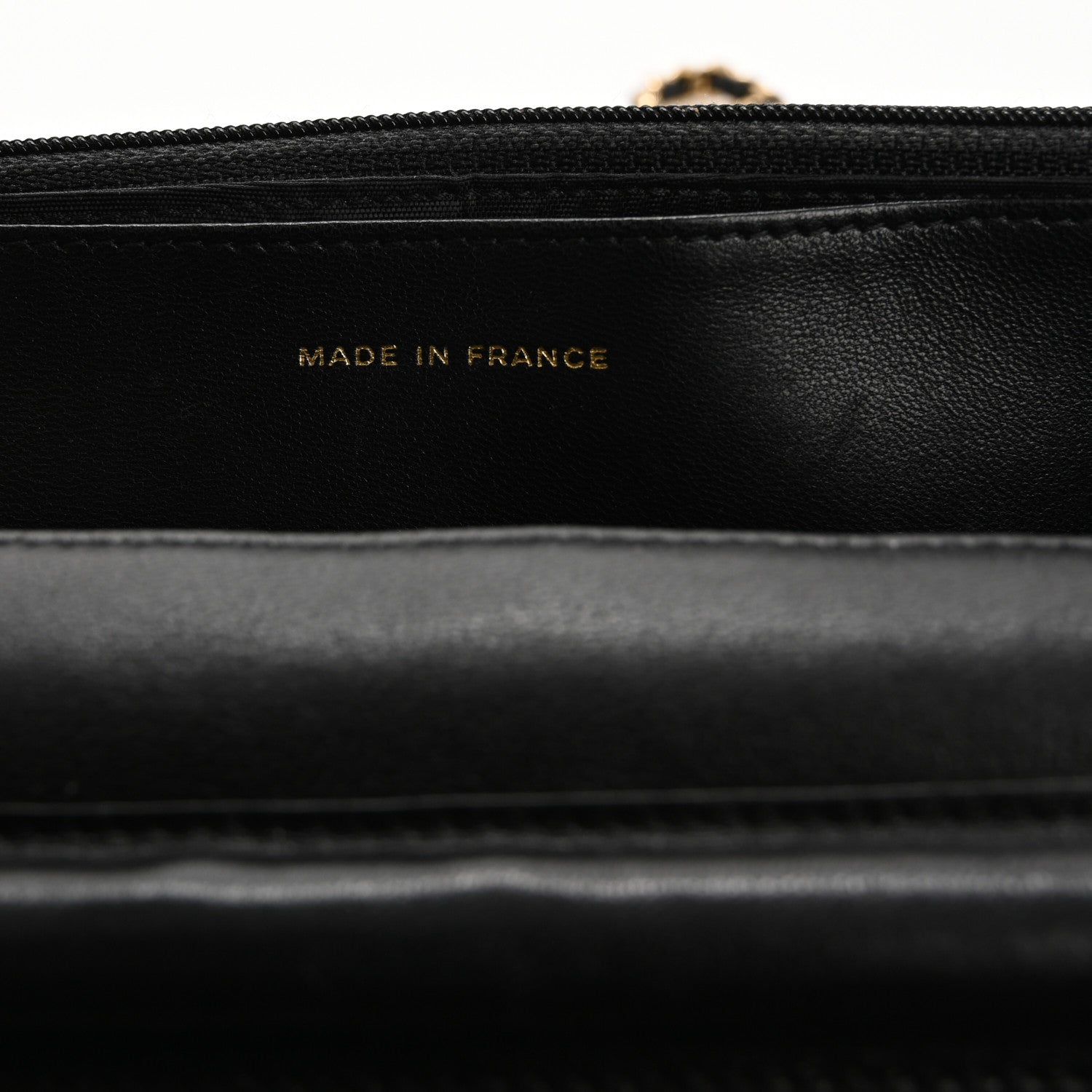 Chanel Caviar Timeless CC Wallet on Chain WOC Black 7 of 16