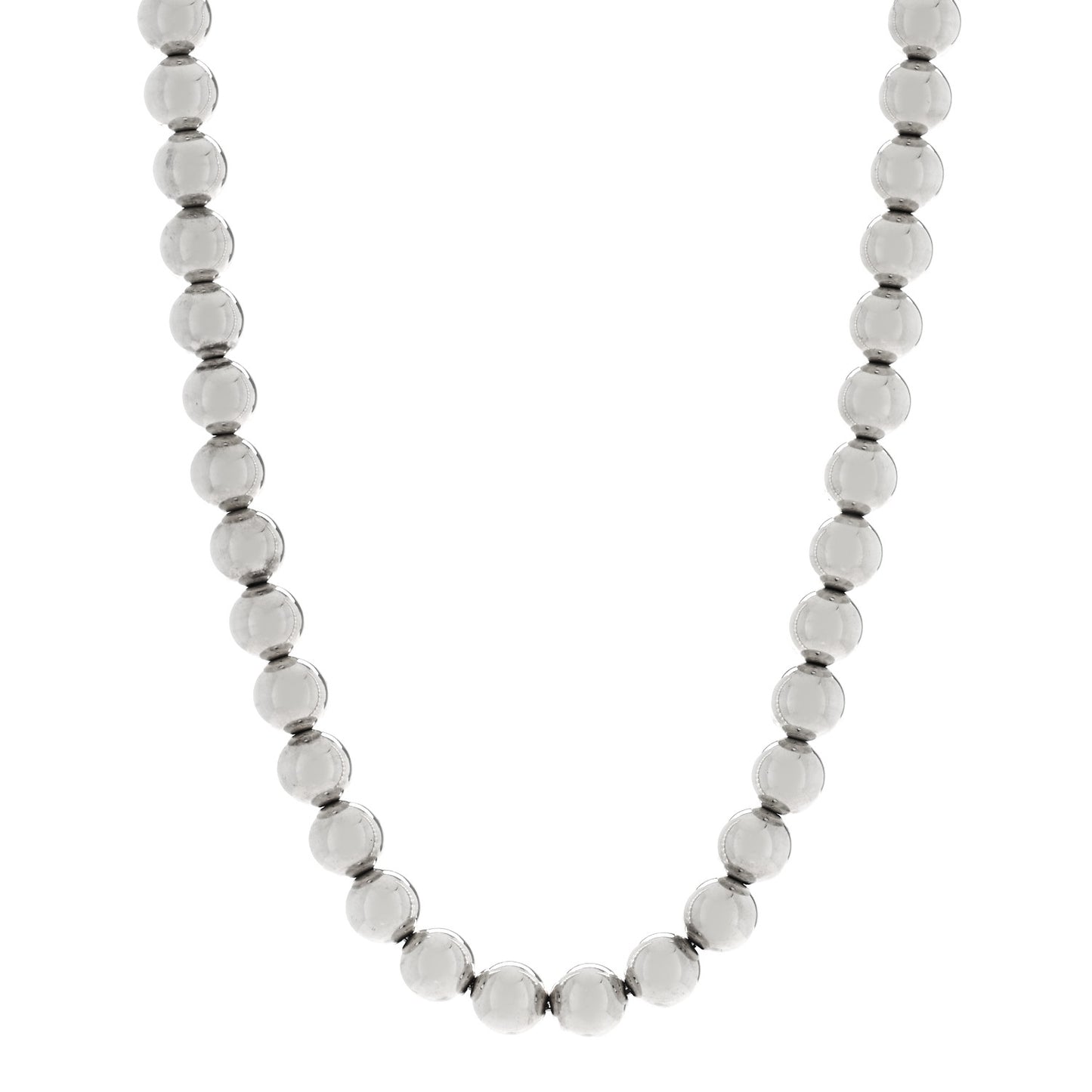 Sterling Silver 10mm Hardwear Ball Necklace
