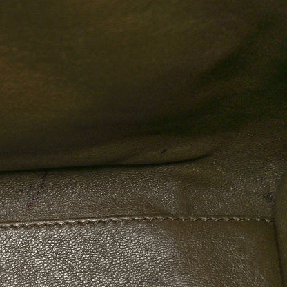 Celine Natural Canvas Smooth Calfskin Mini Luggage Brown 10 of 11