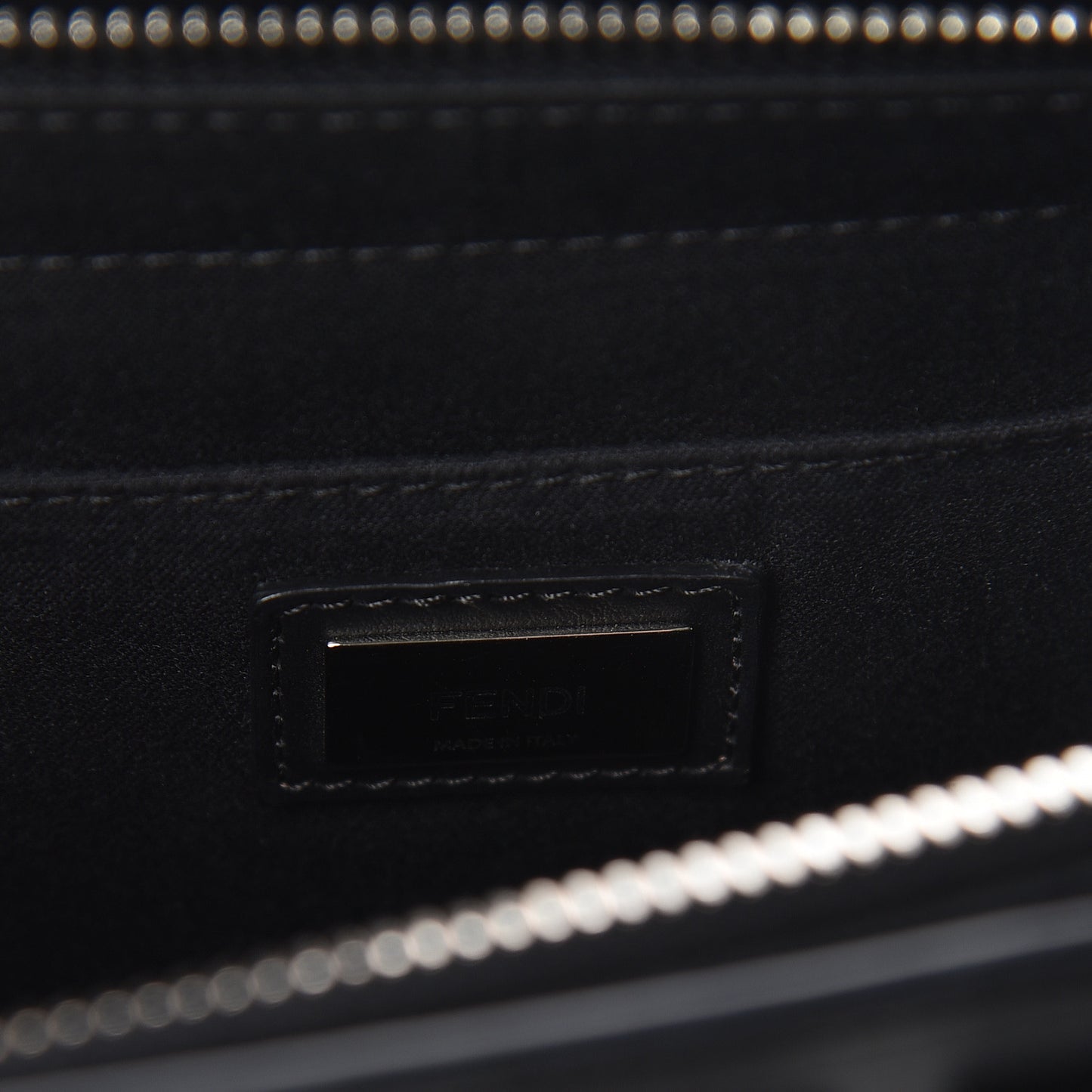 Vitello Demi Jour Studded Shoulder Bag Black