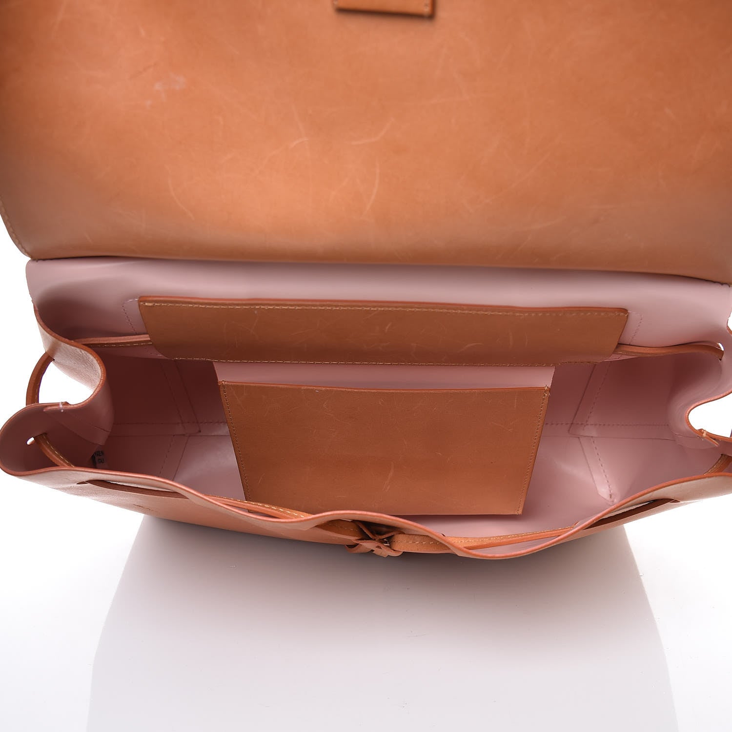 Mansur Gavriel Calfskin Mini Lady Bag Camello Rosa 6 of 18