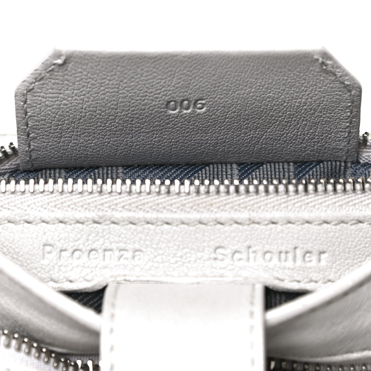 Proenza Schouler Lambskin Medium PS1 Satchel Pale Steel 6 of 15