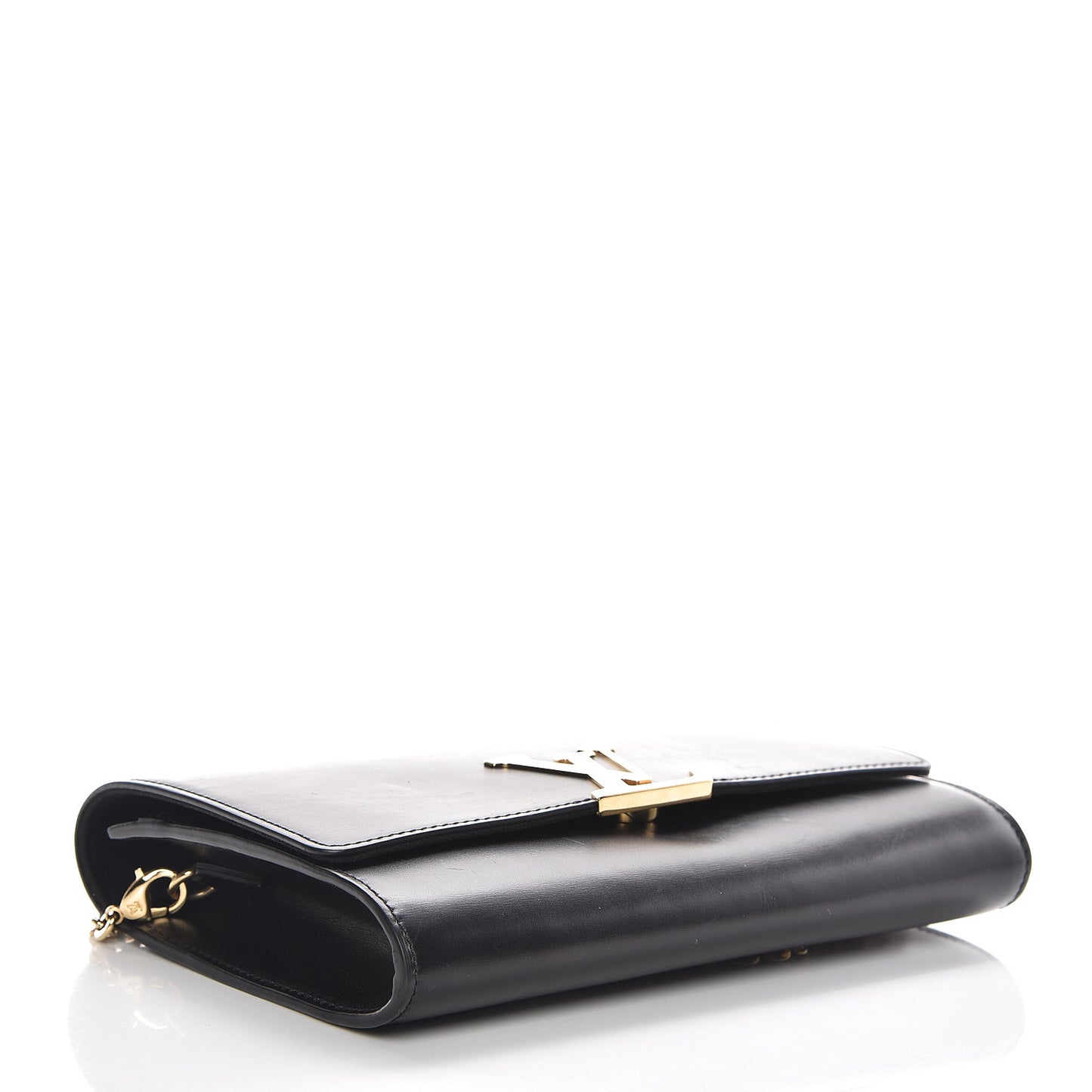 Calfskin Chain Louise GM Black
