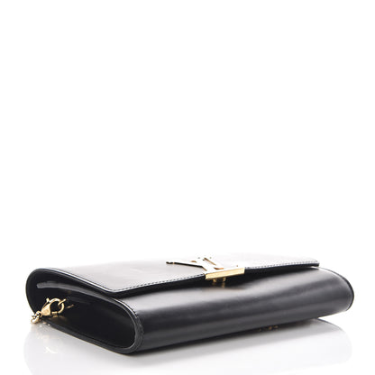 Louis Vuitton Calfskin Chain Louise GM Black 4 of 18