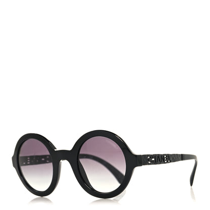 Chanel Acetate Polarized Sunglasses 5441 Black 1 of 7