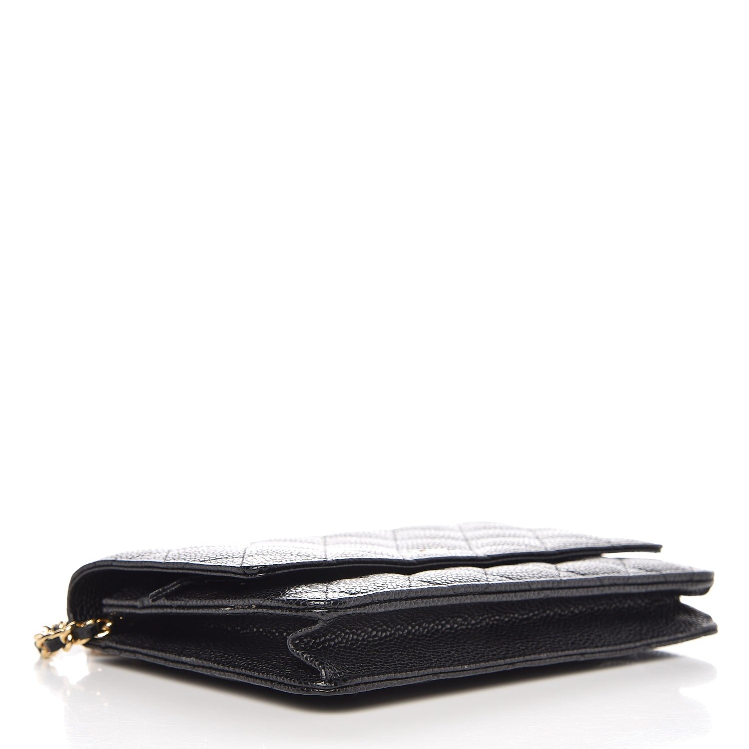 Chanel Caviar Quilted Wallet On Chain WOC Black 4 of 9