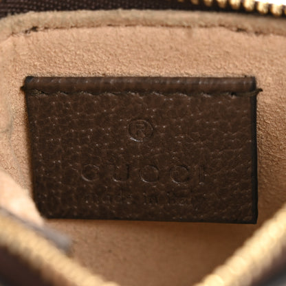 Gucci GG Supreme Monogram Web Ophidia Key Case Beige New Acero 6 of 8