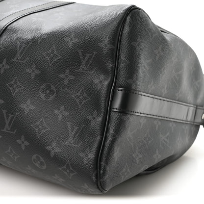 Louis Vuitton Monogram Eclipse Keepall Bandouliere 45 10 of 10
