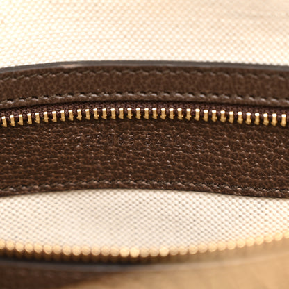 Gucci GG Supreme Monogram Web Medium Ophidia Top Handle Bag Beige Ebony 7 of 11