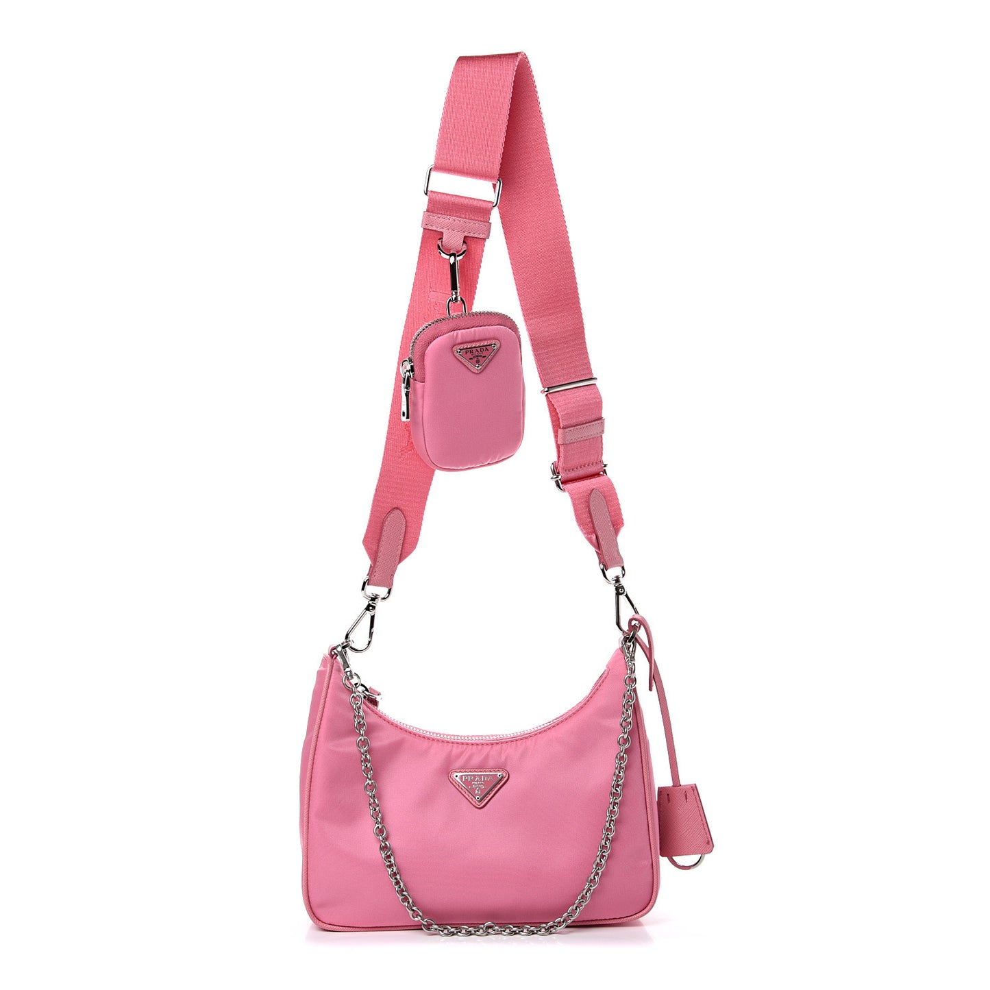 Nylon Re-Edition 2005 Shoulder Bag Begonia