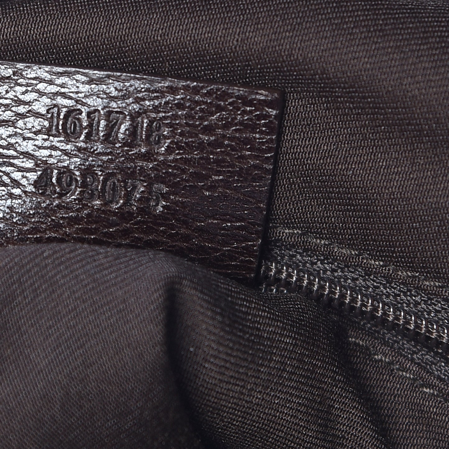 Monogram Hobo Dark Brown