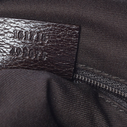 Gucci Monogram Hobo Dark Brown 7 of 12