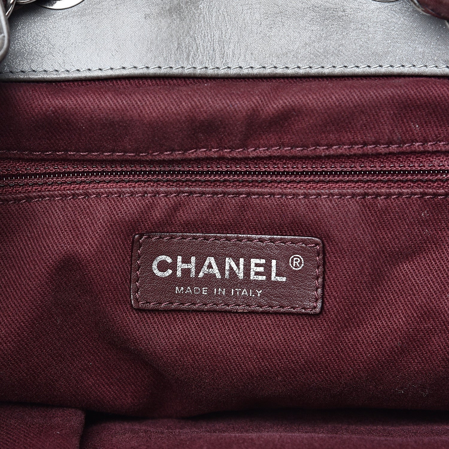 Chanel Iridescent Calfskin Quilted In The Mix Backpack Grey 6 of 27