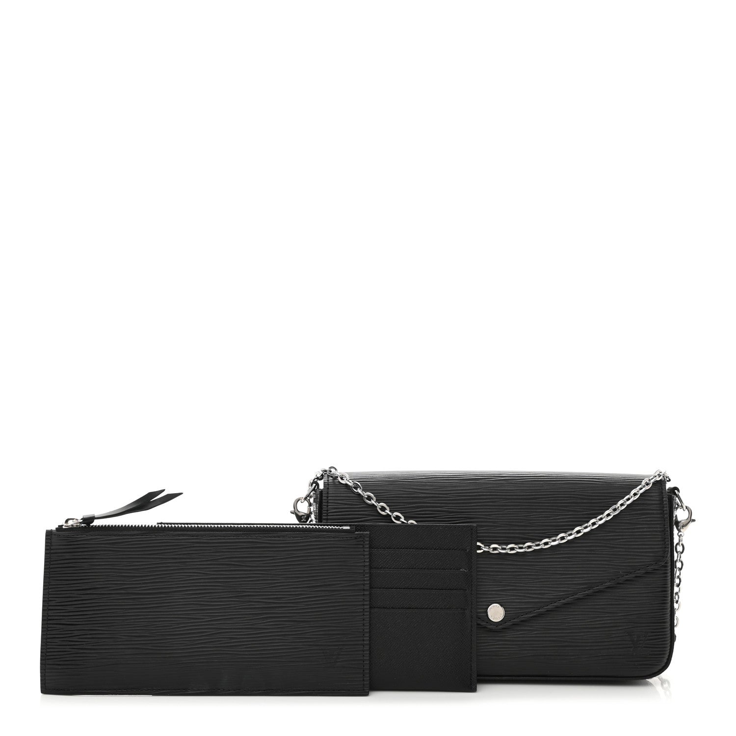 Louis Vuitton Epi Pochette Felicie Black 1 of 16