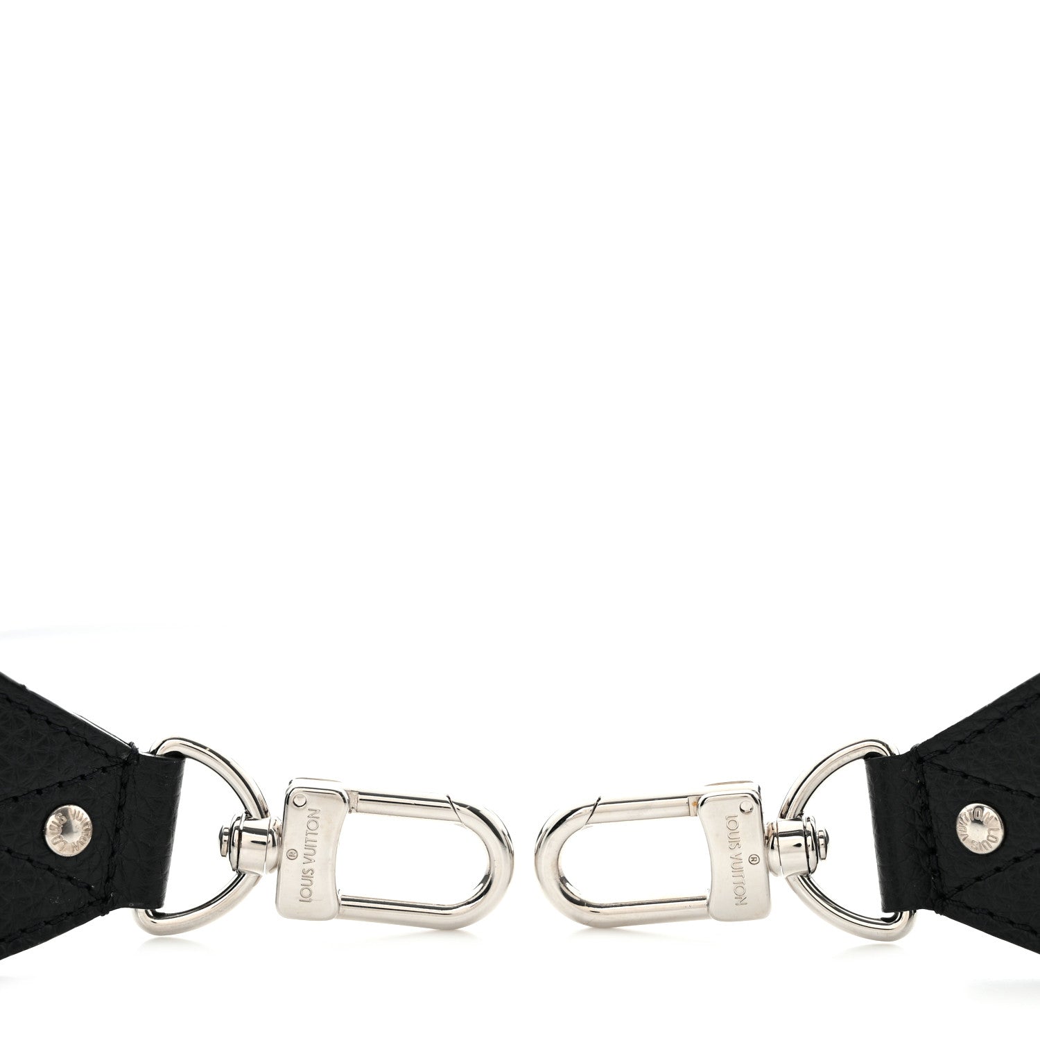 Louis Vuitton Taurillon Bandouliere Shoulder Strap Black 5 of 6