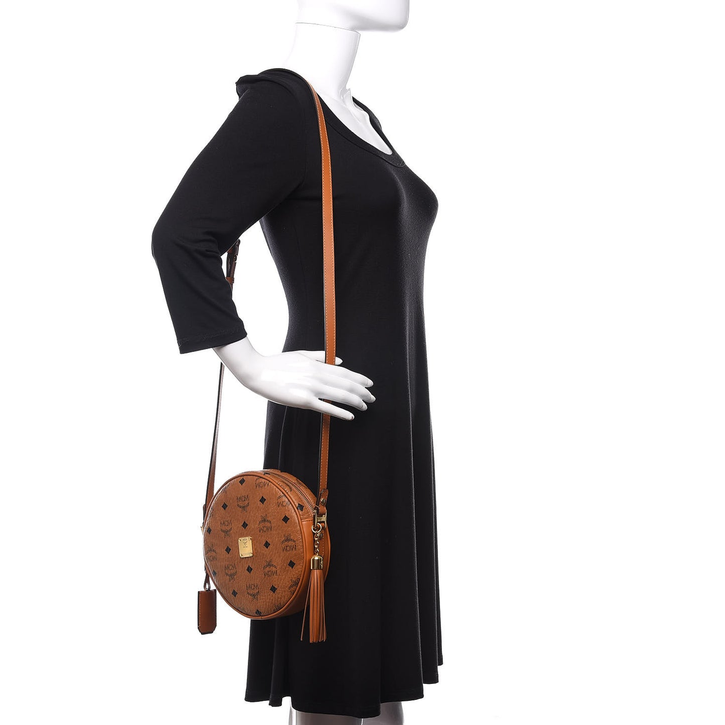 Visetos Medium Heritage Tambourine Cognac