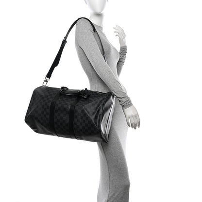 Louis Vuitton Damier Graphite Keepall Bandouliere 45 2 of 12