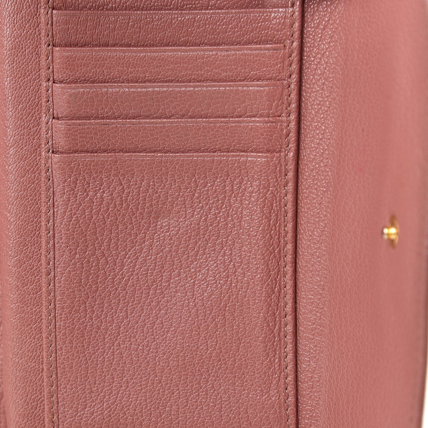 Goatskin Madras Flap Wallet Antico