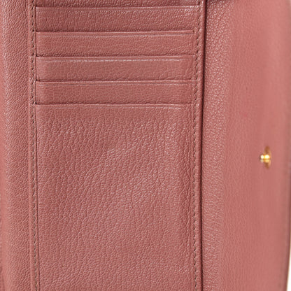 Miu Miu Goatskin Madras Flap Wallet Antico 9 of 16