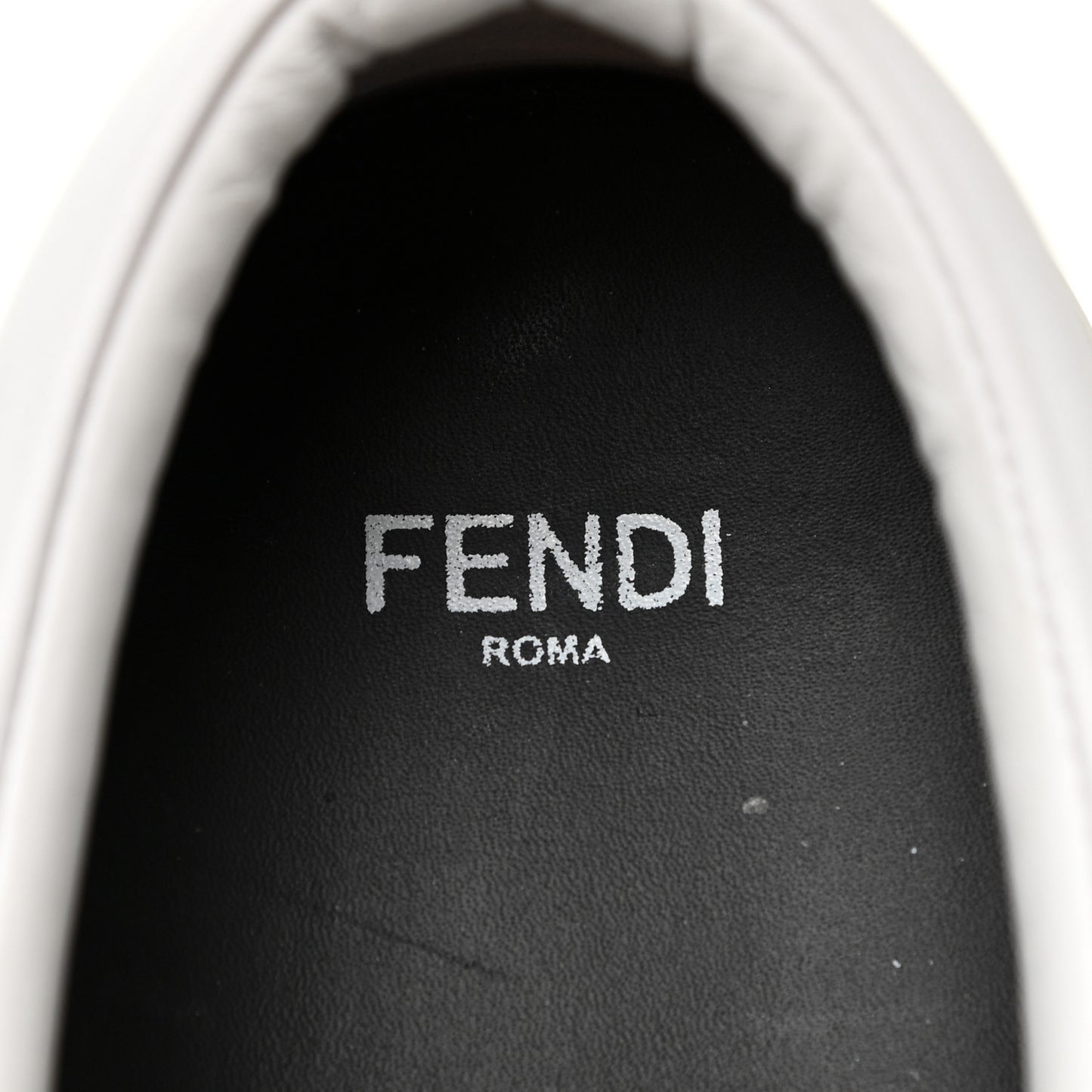 Calfskin Studded Karlito Slip On Sneaker 40 Black
