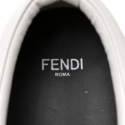 Fendi Calfskin Studded Karlito Slip On Sneaker 40 Black 9 of 15