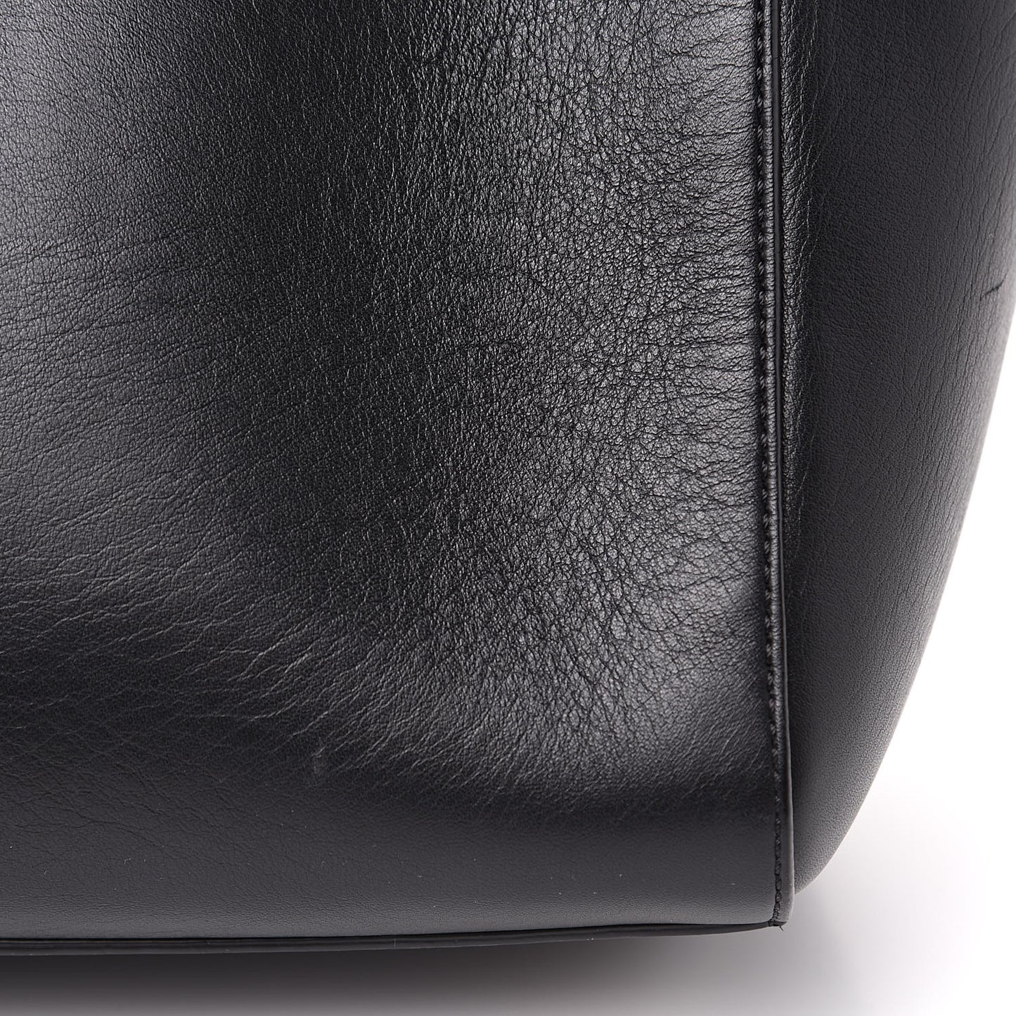 Calfskin Signature Satchel Black