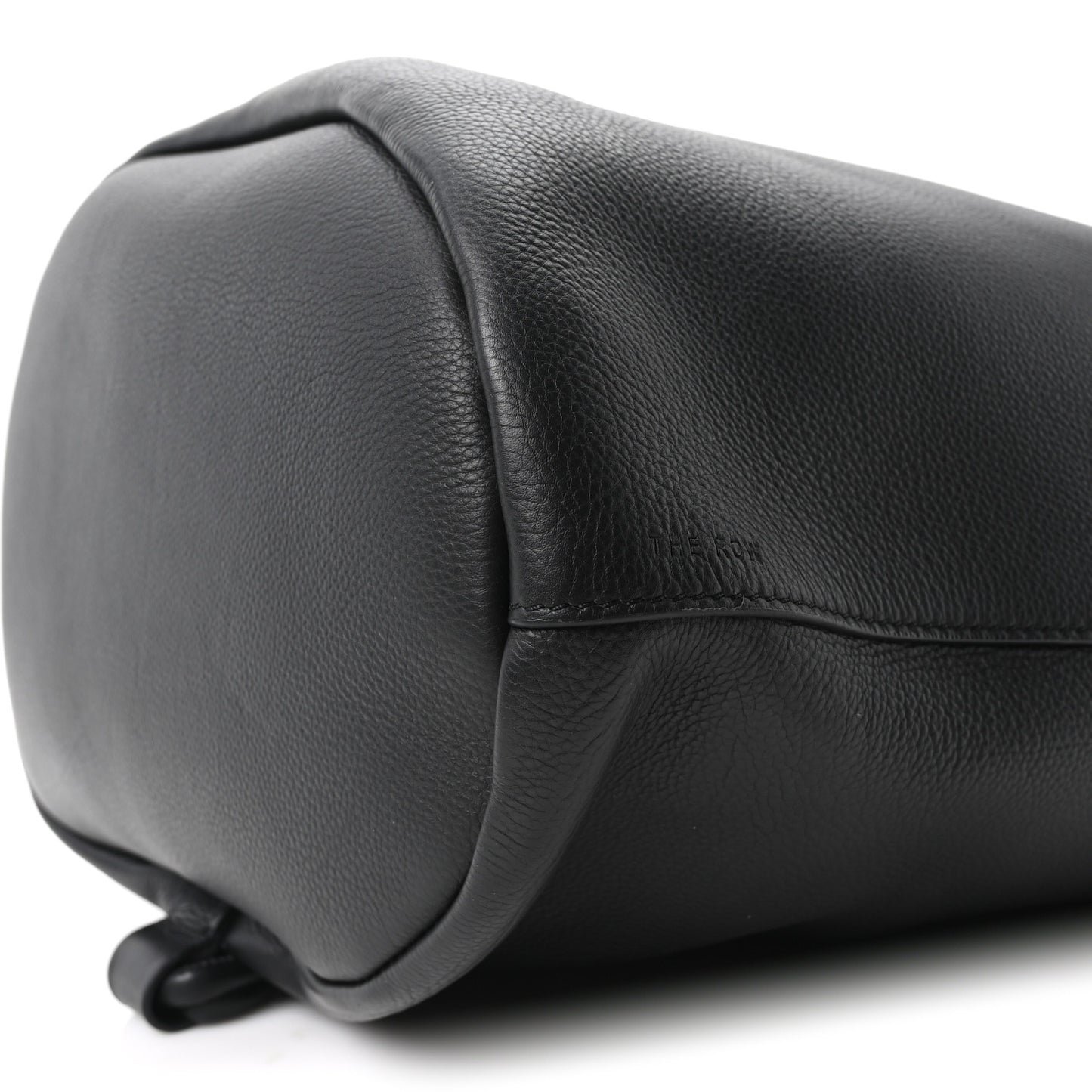 Grained Calfskin Joe Backpack Black