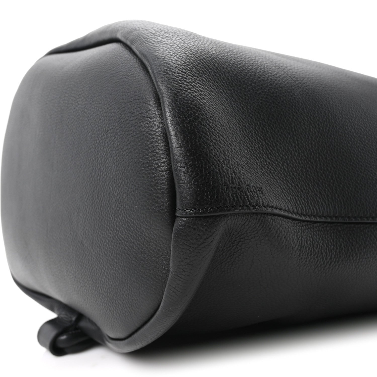 The Row Grained Calfskin Joe Backpack Black 8 of 8