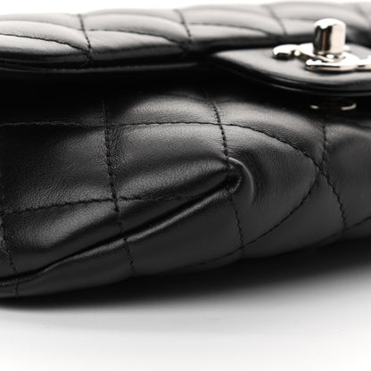 Chanel Calfskin Quilted CC Uniform Flap Belt Bag Black 10 of 13