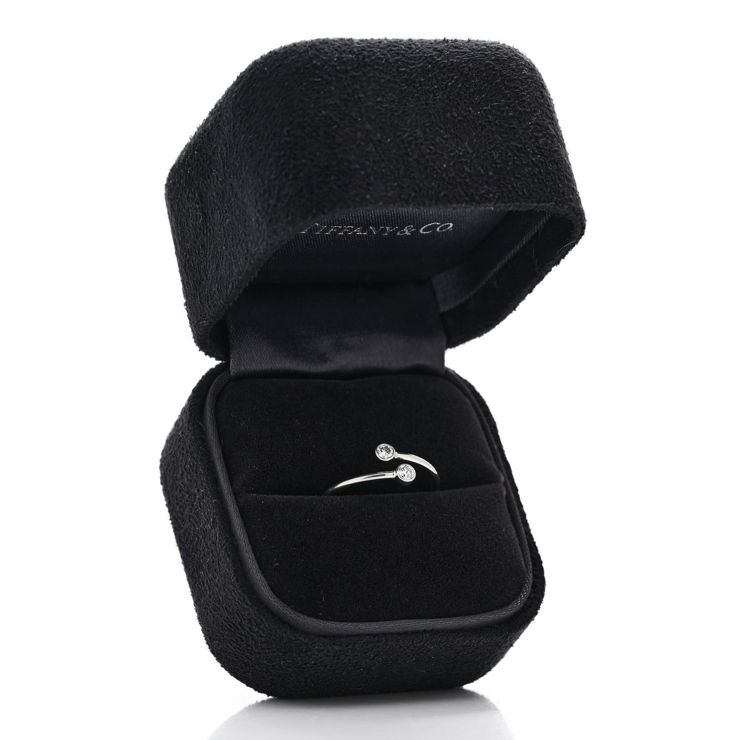 Platinum Diamond Elsa Peretti Hoop Ring 52 6