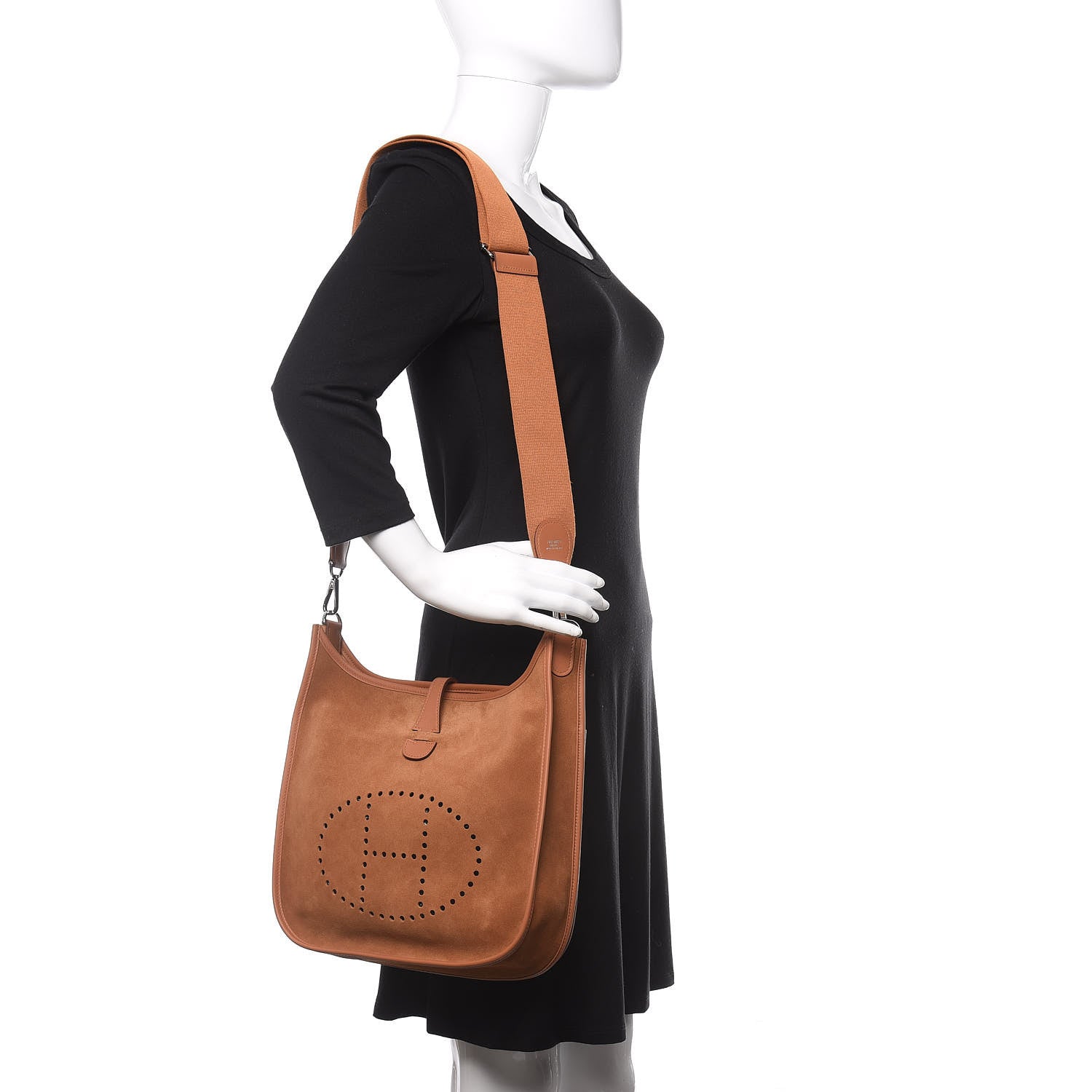 Hermes Veau Doblis Evelyne III PM Gold 2 of 10