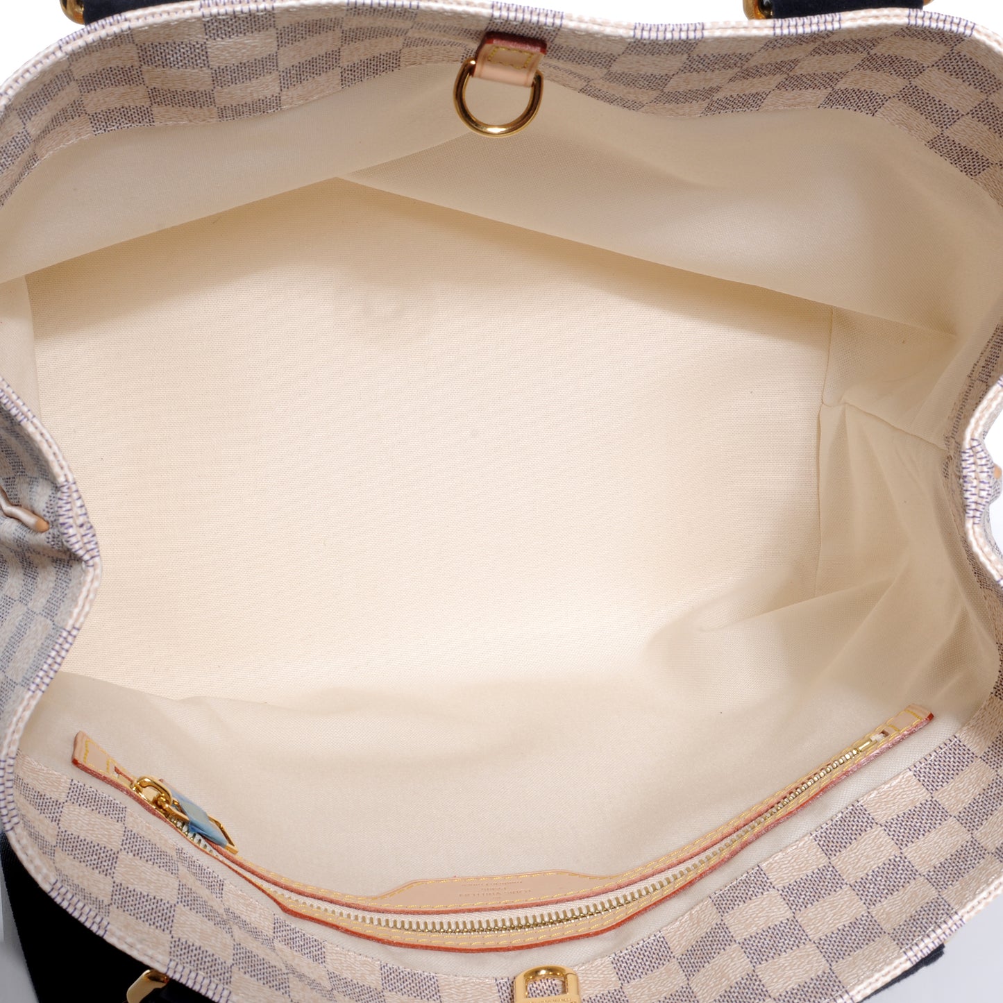 Damier Azur Beach Cabas PM