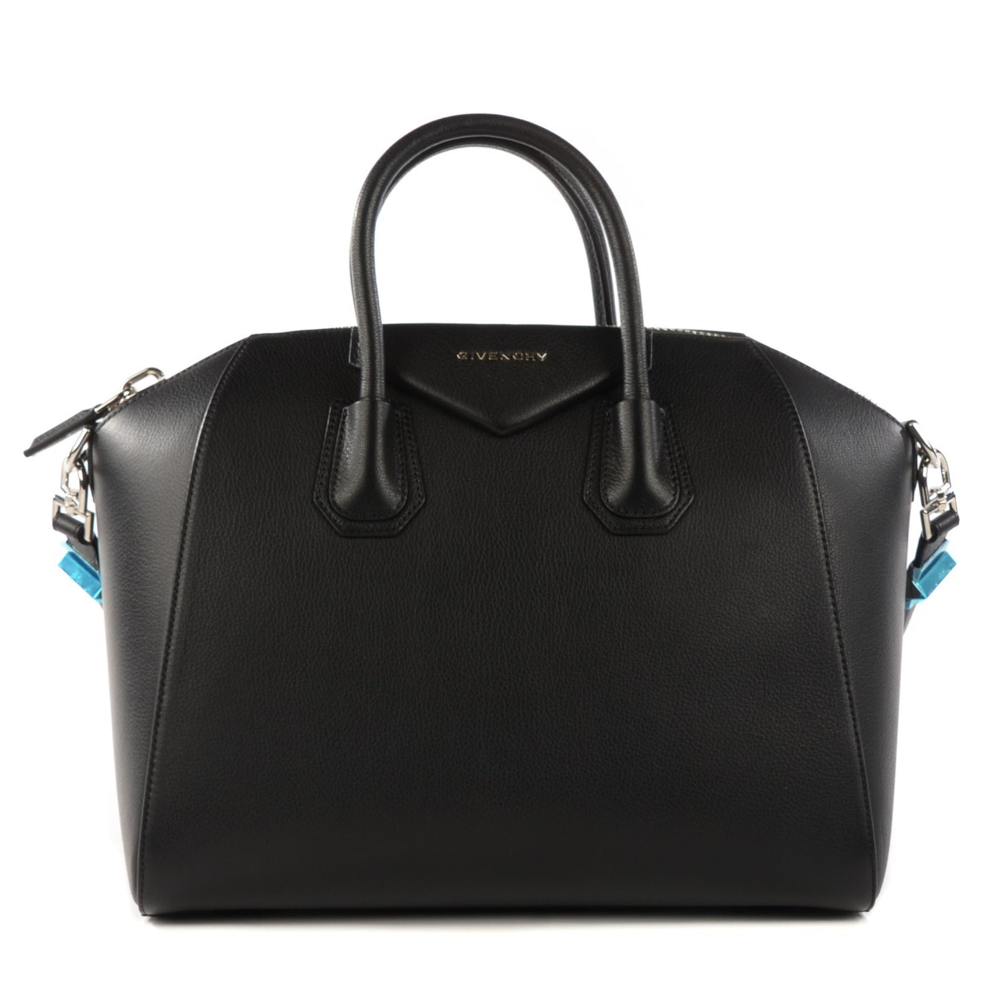 Sugar Goatskin Medium Antigona Black