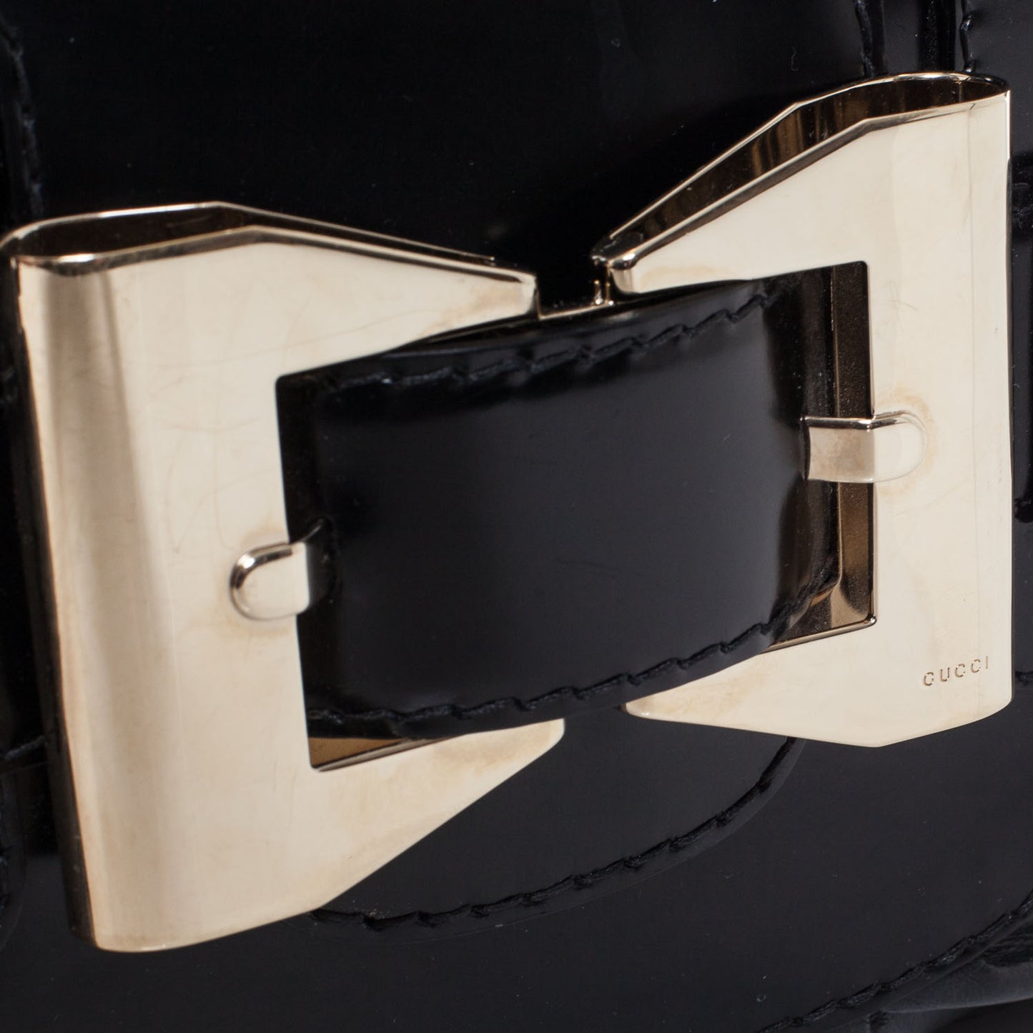 Leather Queen Tote Black