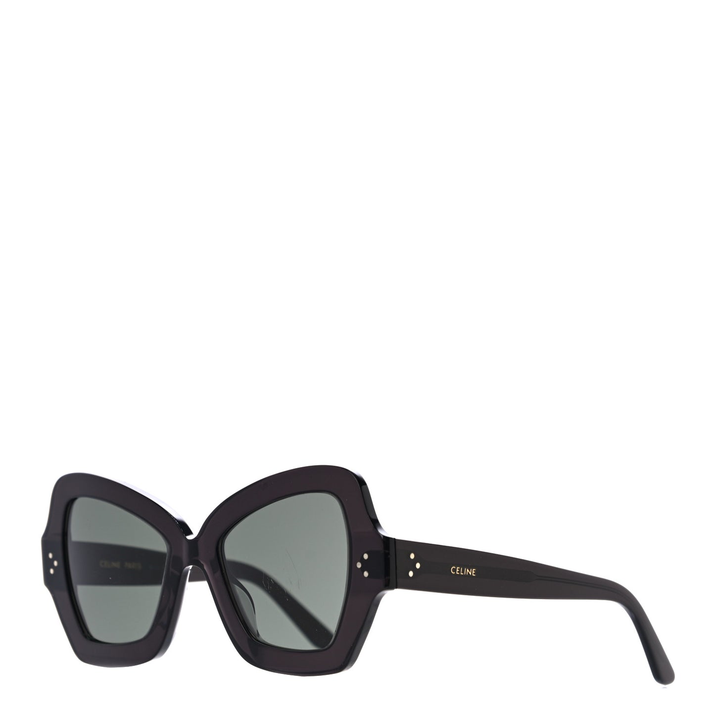 Acetate Butterfly Sunglasses CL 40067I Black